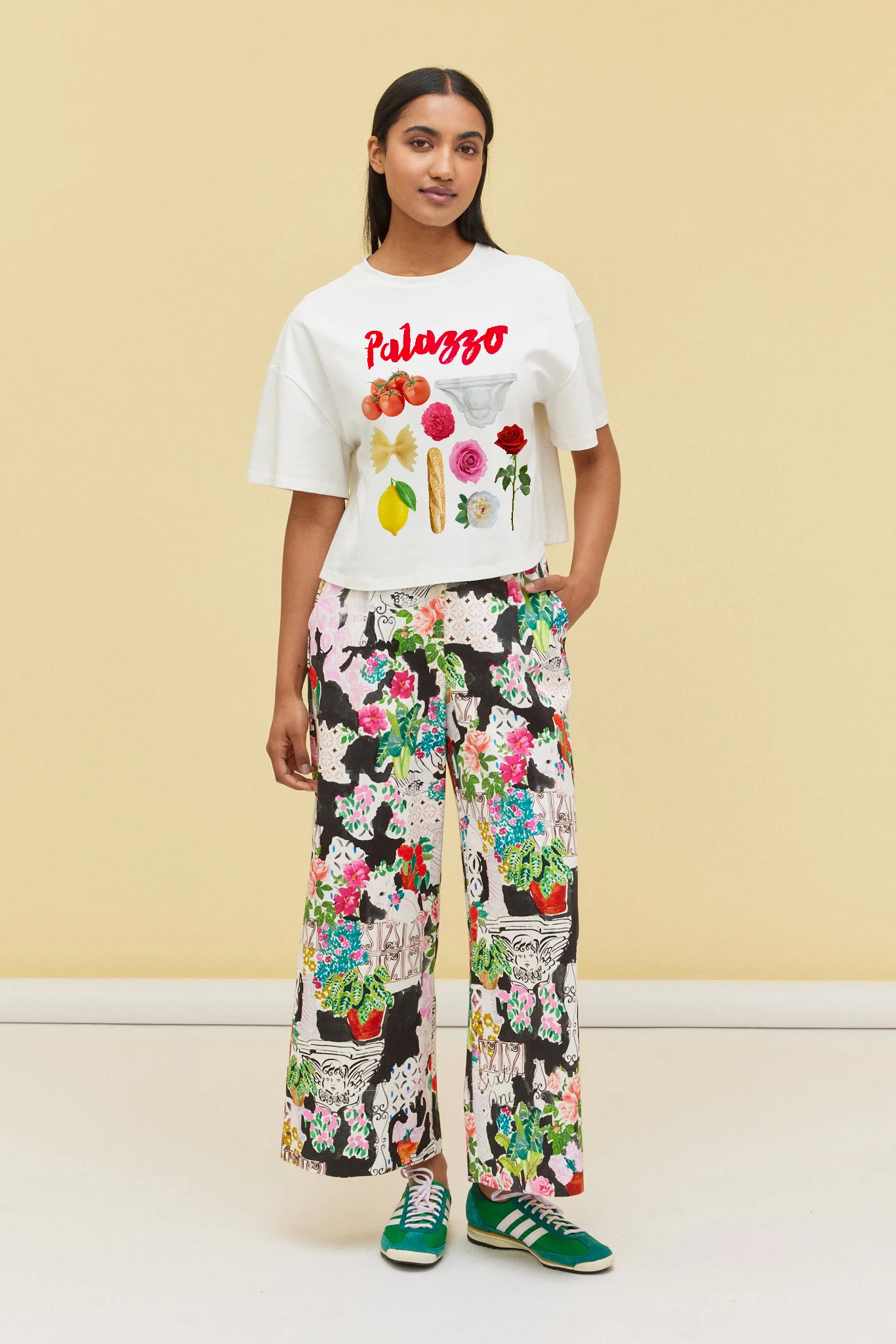 WEEKEND TEE - PALAZZO - Hercitys