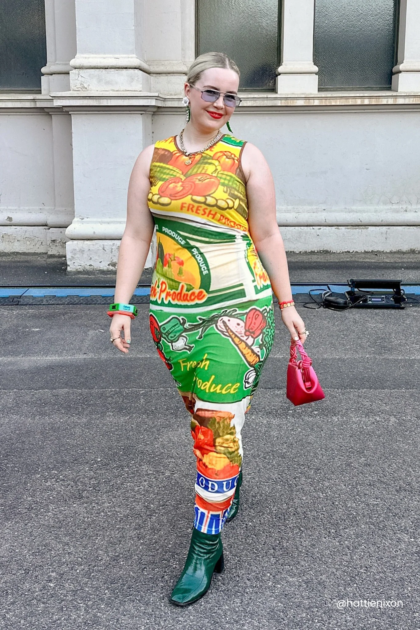 LILY MESH DRESS - FRESH PRODUCE - Hercitys