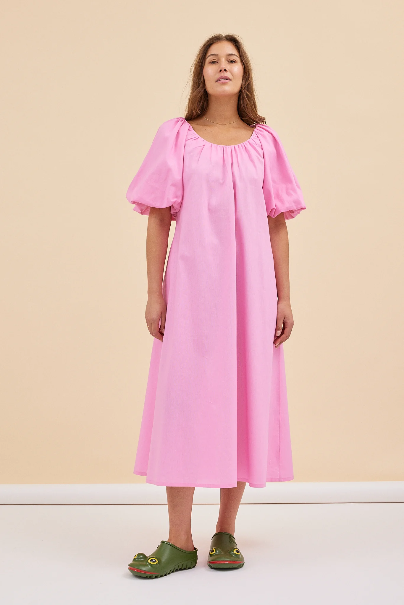 PETRINA DRESS - PEONY - Hercitys
