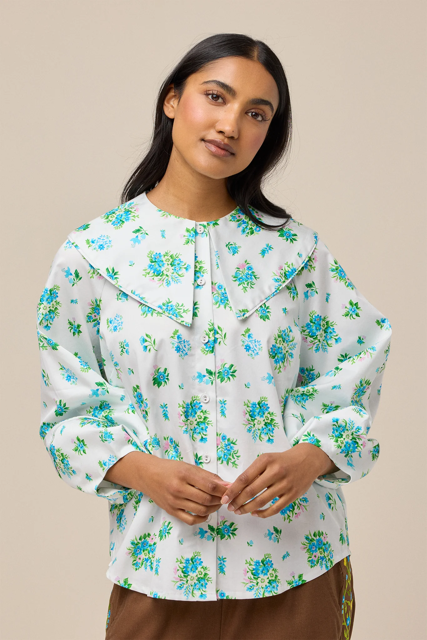 LULLABY BLOUSE - CHINTZ - Hercitys