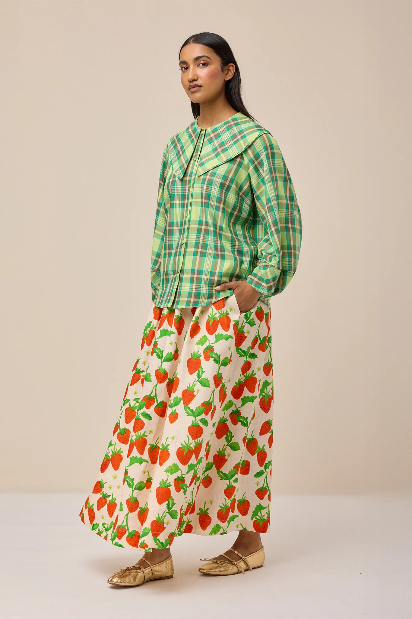 DOLCE SKIRT - STRAWBERRY - Hercitys