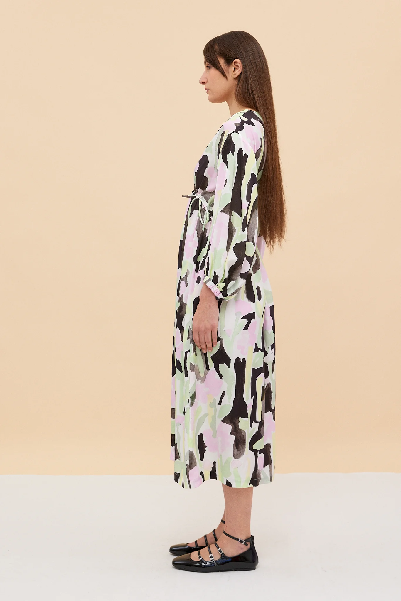 SPROUT DRESS - VIOLETS - Hercitys