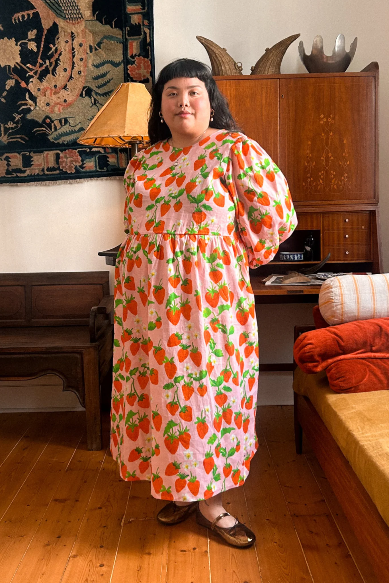 SUKI DRESS - STRAWBERRY PINK - Hercitys