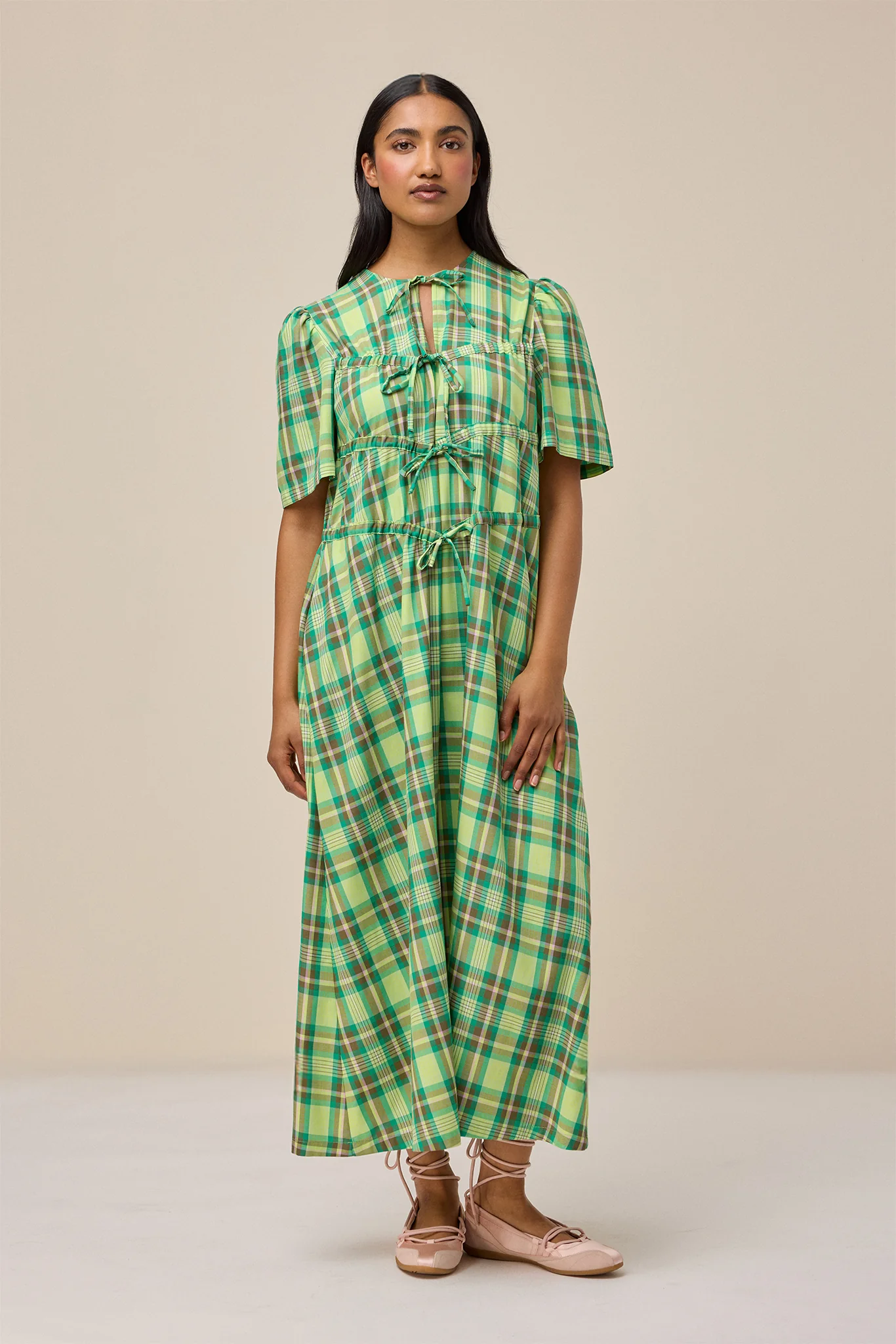 ALICE DRESS - PICNIC PLAID - Hercitys